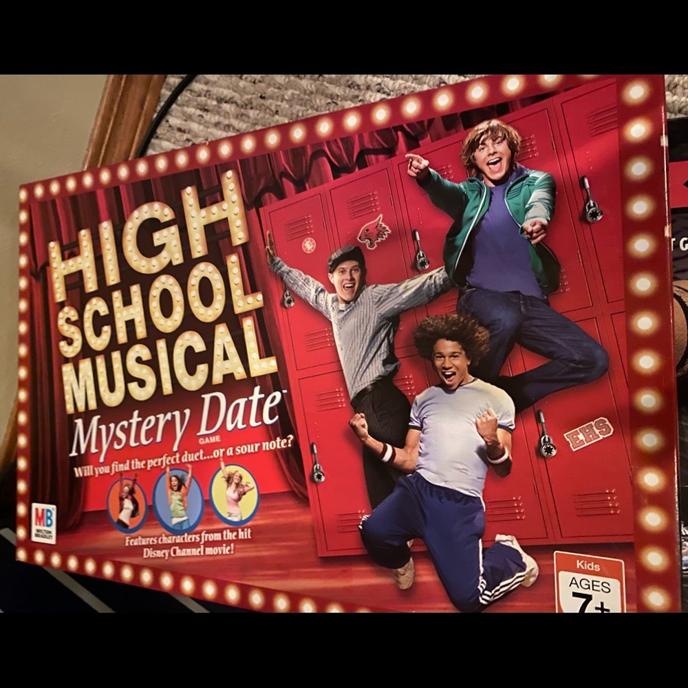 Vintage High School Musical Mystery Date Game
